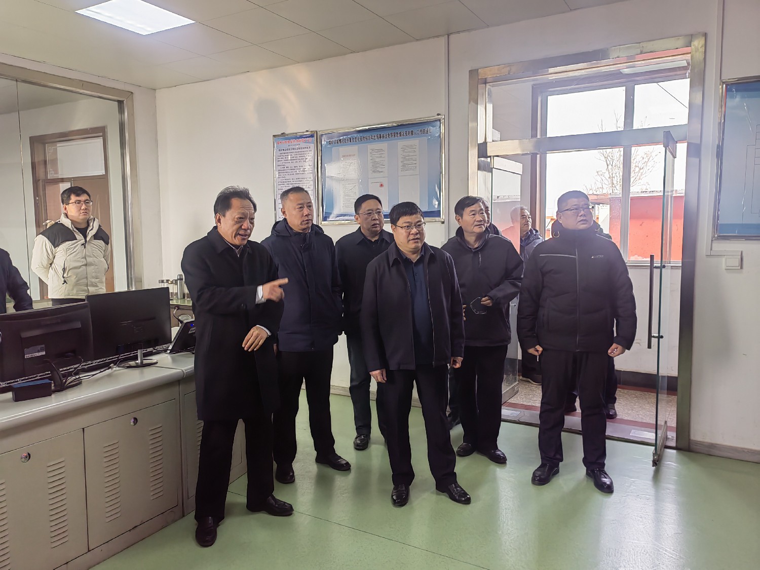 劉忠波帶隊到級索煤礦督導(dǎo)煤礦安全生產(chǎn)工作